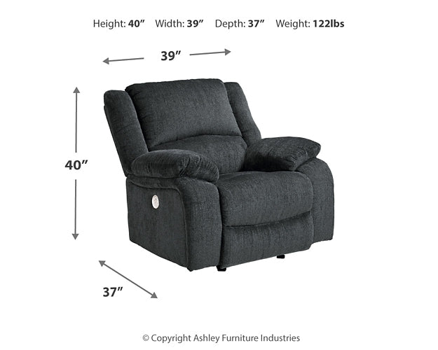 Sillón reclinable eléctrico Draycoll