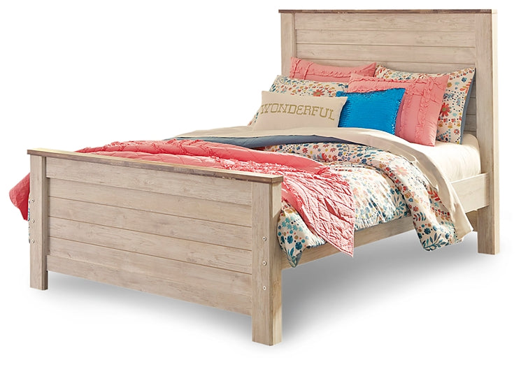 Cama con paneles Willowton