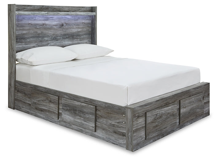 Cama con paneles Baystorm y 6 cajones de almacenamiento