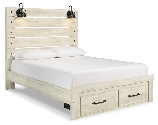 Cama con paneles Cambeck y 2 cajones de almacenamiento