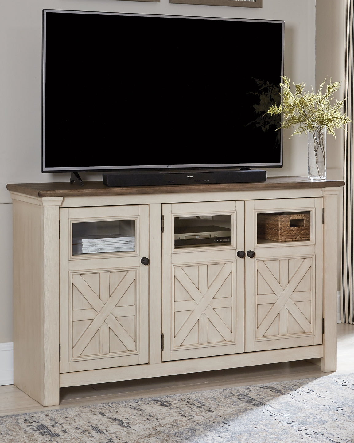 Mueble de TV grande Bolanburg