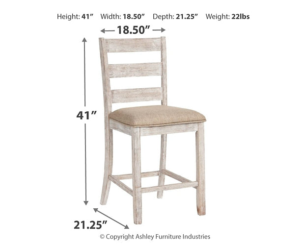 Taburete de bar tapizado Skempton (2 unidades)