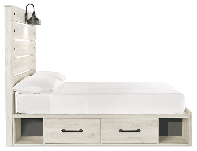 Cama con paneles Cambeck y 4 cajones de almacenamiento