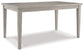 Mesa de comedor rectangular Parellen