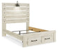 Cama con paneles Cambeck y 2 cajones de almacenamiento