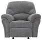 Sillón reclinable mecedor Allmaxx