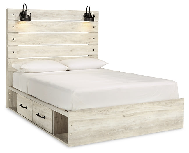 Cama con paneles Cambeck y 4 cajones de almacenamiento