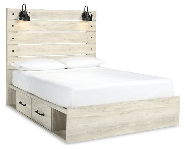 Cama con paneles Cambeck y 2 cajones de almacenamiento