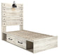 Cama con paneles Cambeck y 4 cajones de almacenamiento