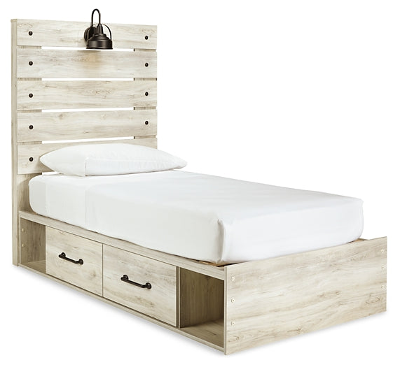 Cama con paneles Cambeck y 2 cajones de almacenamiento