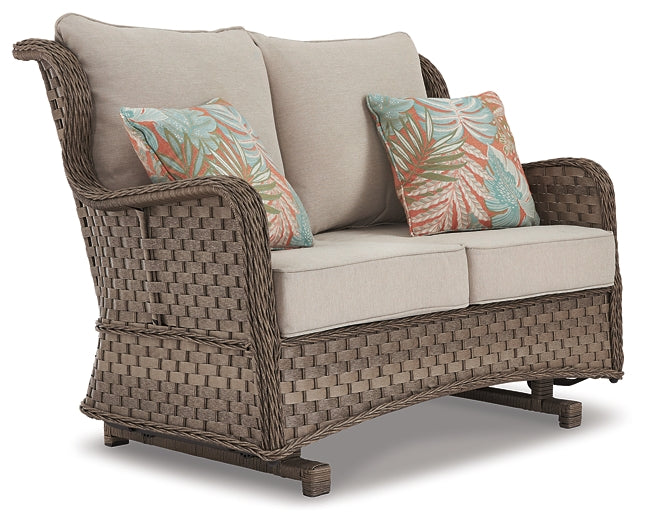 Mecedora Loveseat Clear Ridge con cojín