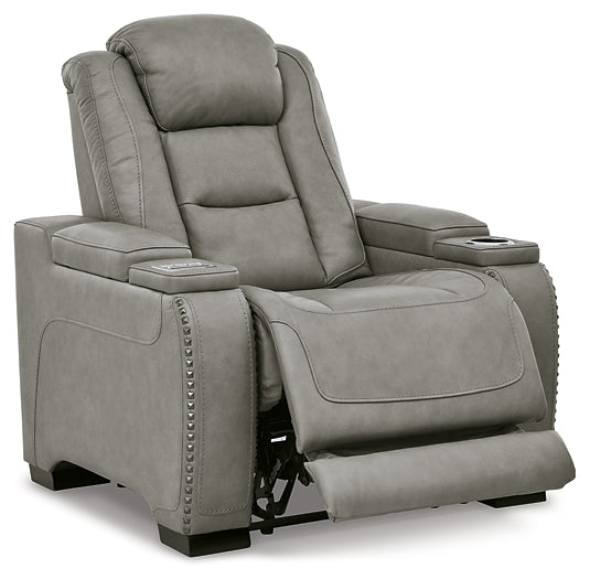 Sillón reclinable eléctrico Man-Den PWR/reposacabezas ADJ