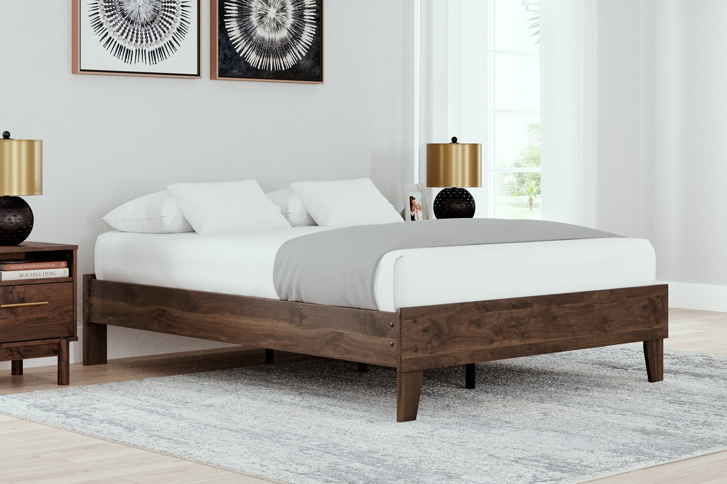 Cama de plataforma Calverson