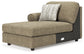 Seccional de 3 piezas con chaise longue Hoylake