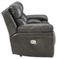 Edmar PWR REC Loveseat/CON/ADJ HDRST