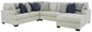 Seccional Lowder de 4 piezas con chaise longue