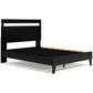 Cama Queen con plataforma y paneles Finch