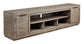 Krystanza XL TV Stand w/Fireplace Option