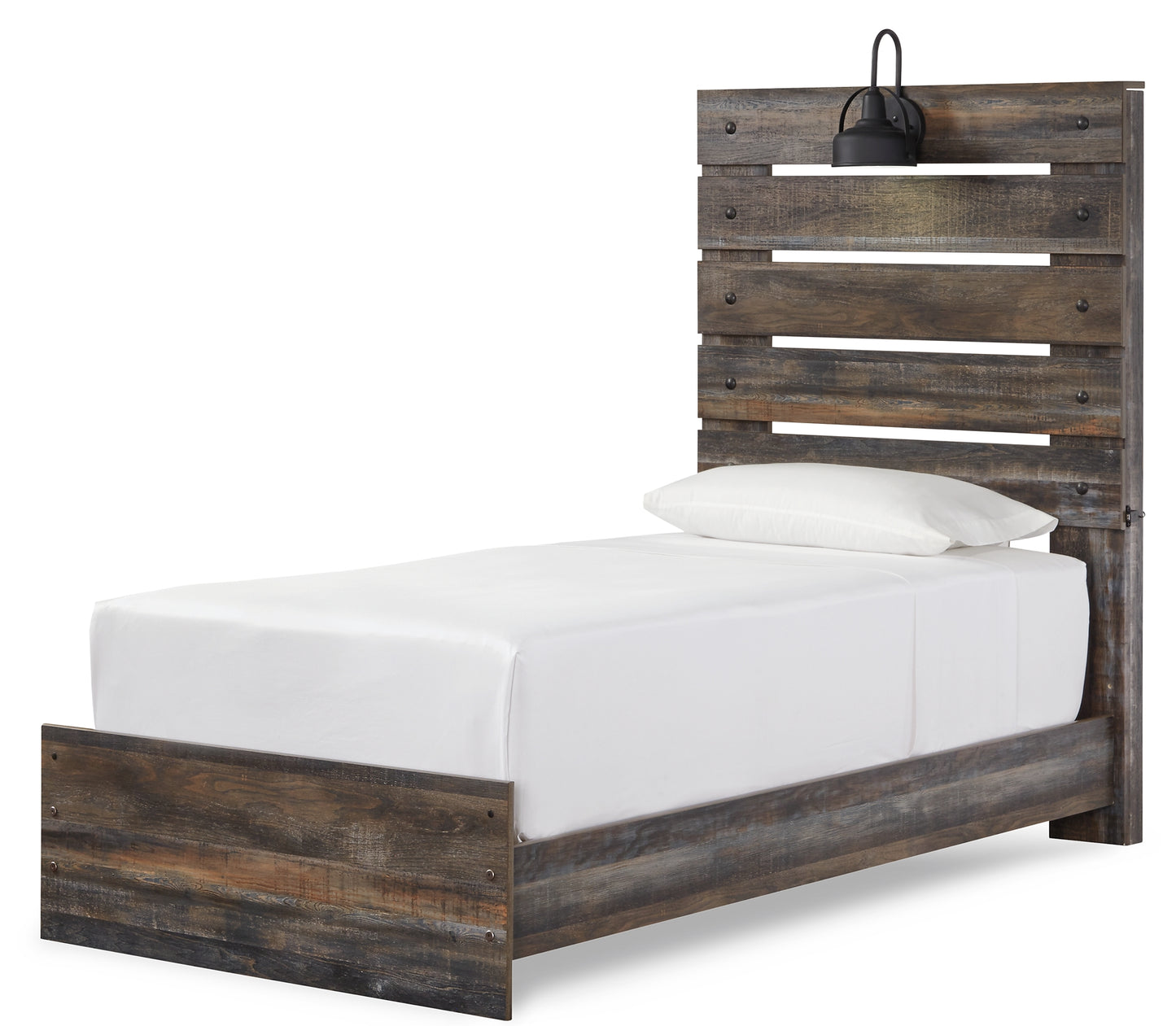 Drystan Twin Panel Bed with Dresser