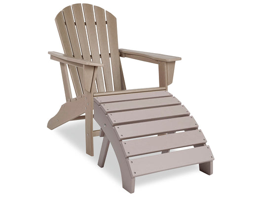 Silla y otomana Adirondack para exteriores Sundown Treasure