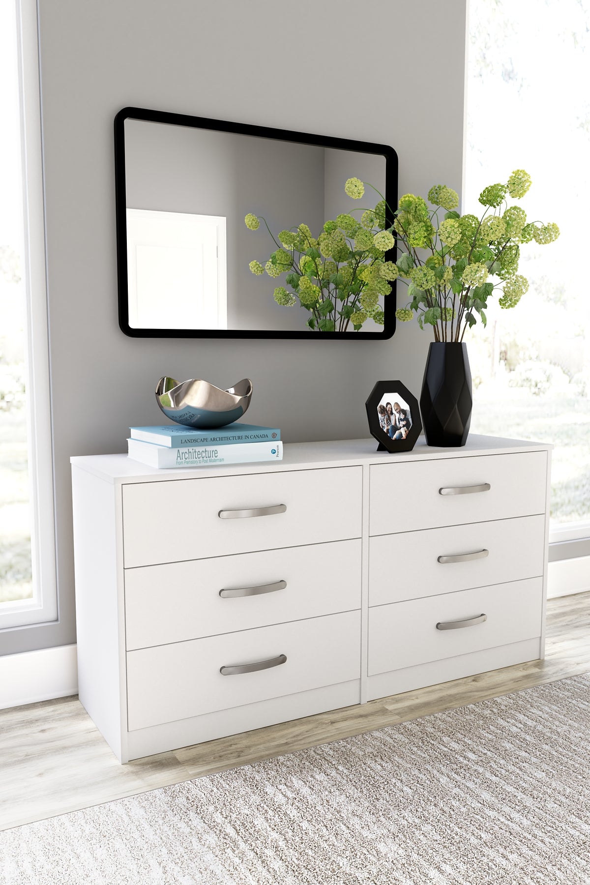 Flannia Six Drawer Dresser