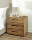 Dakmore Three Drawer Night Stand