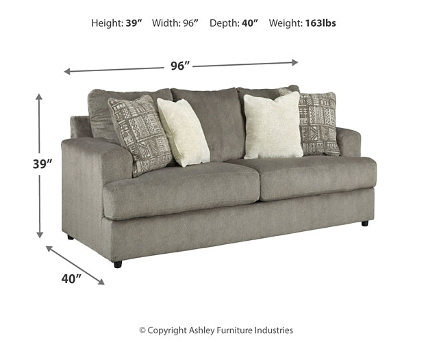 Sofá y loveseat Soletren