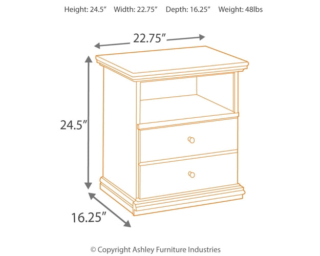 Cama Maribel Twin con tocador con espejo y 2 mesitas de noche