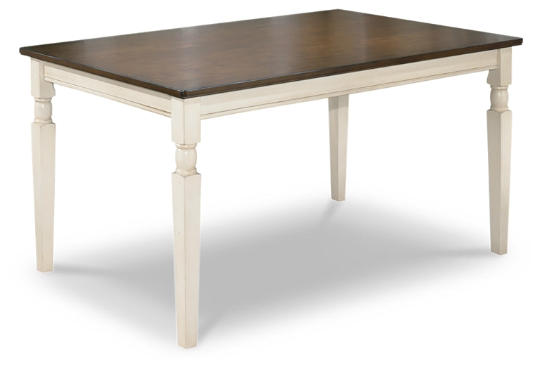 Mesa de comedor y 6 sillas Whitesburg con espacio de almacenamiento