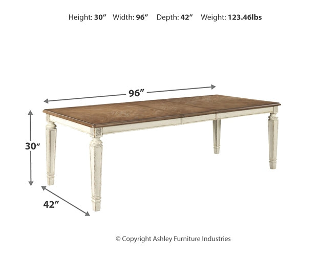 Mesa de comedor y 4 sillas Realyn