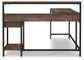 Arlenbry L-Desk with Storage