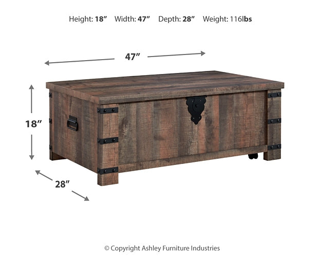 Mesa de cóctel elevable Hollum