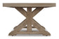 Mesa de cóctel rectangular Beachcroft