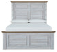 Haven Bay Queen Panel Bed with Mirrored Dresser