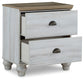 Haven Bay King Panel Bed with Mirrored Dresser, Chest and 2 Nightstands