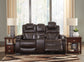 Warnerton PWR REC Loveseat/CON/ADJ HDRST