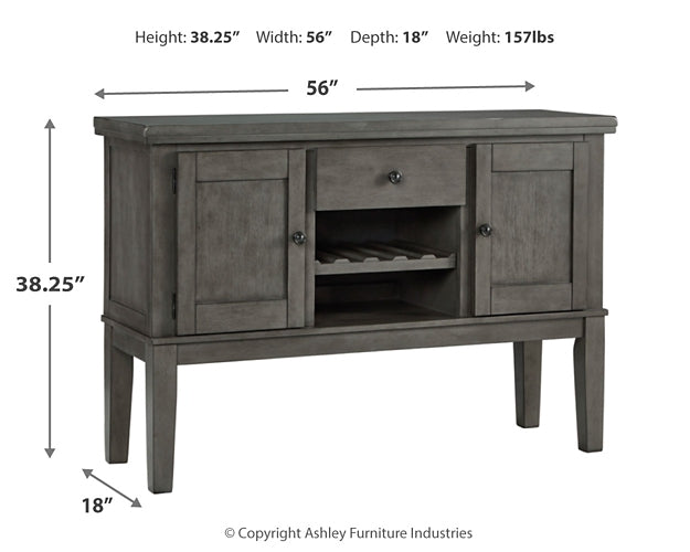 Mesa de comedor de altura de mostrador y 6 taburetes de bar con espacio de almacenamiento Hallanden