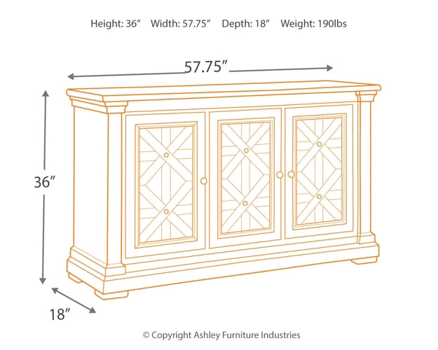 Mesa de comedor y 8 sillas Bolanburg con espacio de almacenamiento