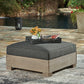 Citrine Park 4-Piece Outdoor Sectional with Ottoman