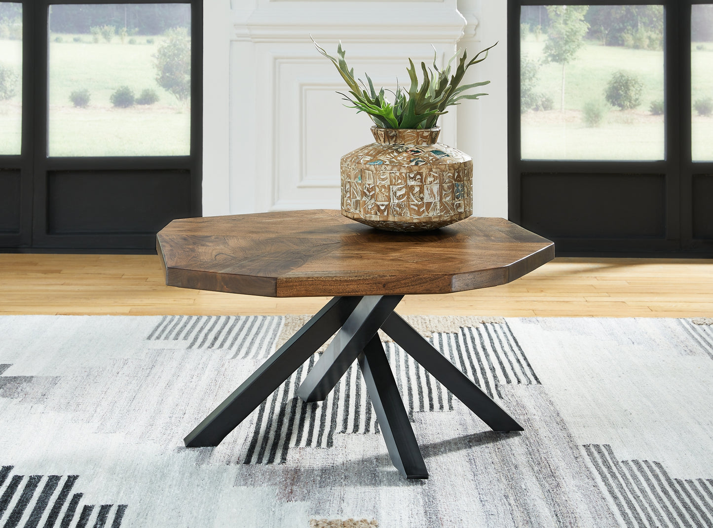 Haileeton Coffee Table with 2 End Tables