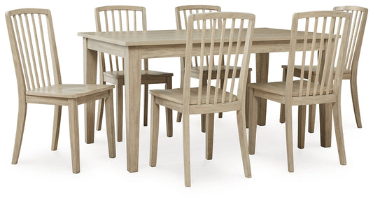 Mesa de comedor y 6 sillas Gleanville