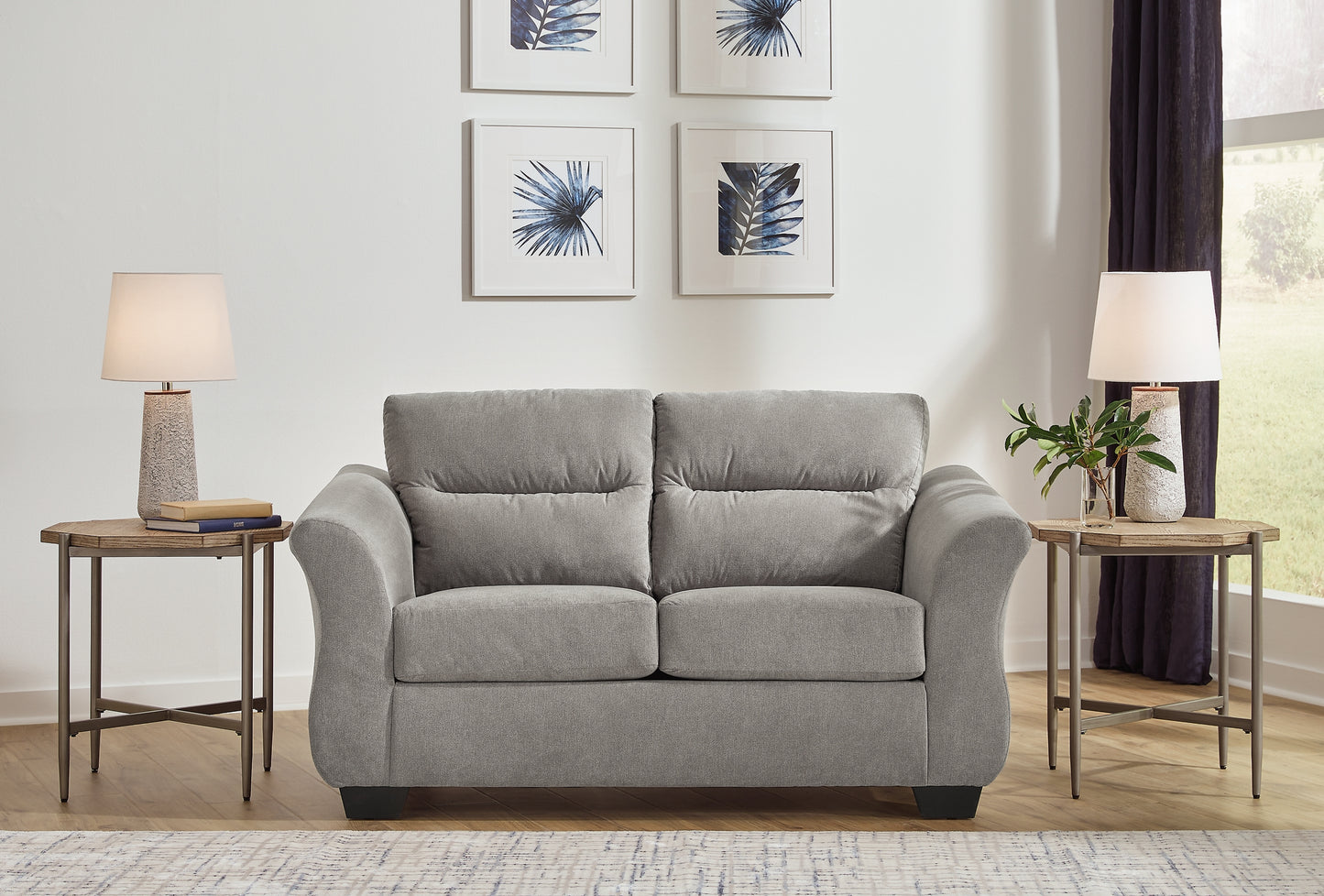 Miravel Sofa and Loveseat