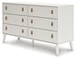 Aprilyn Twin Panel Bed with Dresser, Chest and 2 Nightstands