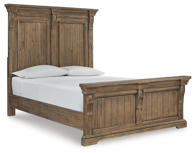 Cama Queen Markenburg con paneles