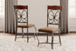 Silla auxiliar UPH para comedor Glambrey (4 unidades)