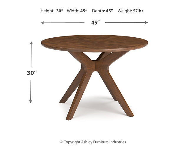 Mesa de comedor Lyncott y 4 sillas