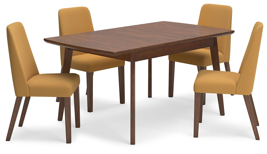 Mesa de comedor Lyncott y 4 sillas