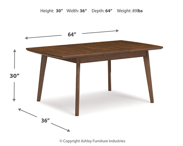 Mesa de comedor y 4 sillas Lyncott