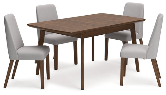 Mesa de comedor Lyncott y 4 sillas