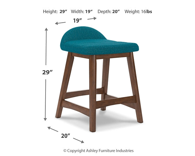 Mesa de comedor de altura de mostrador y 4 taburetes Lyncott